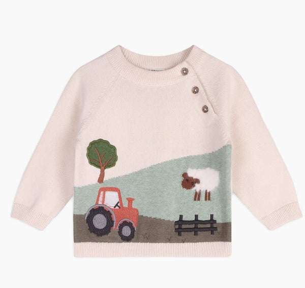 Farm Tractor Sweater