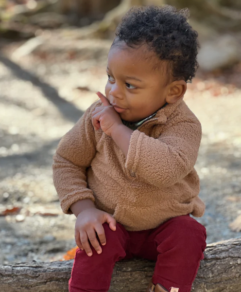 Infant sherpa deals pullover