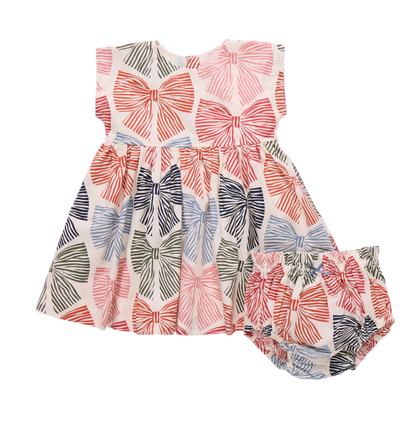 Adaline Bow Dress Set