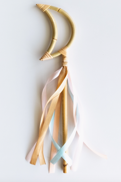 Rattan Moon Wand