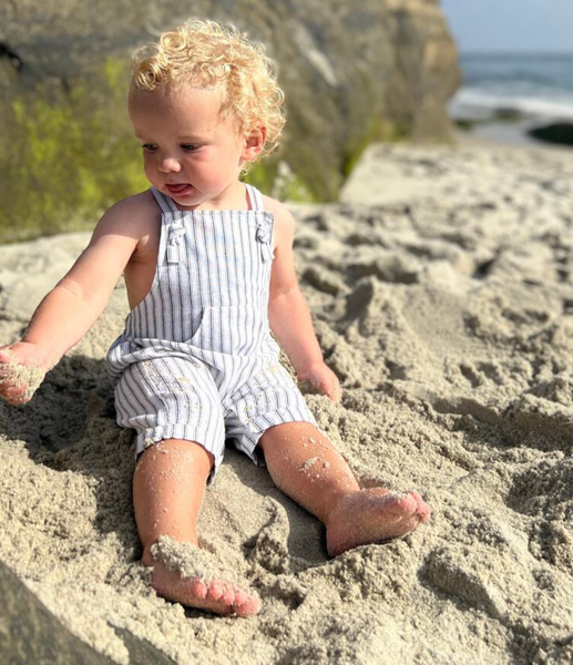 Me & Henry Ahoy Overall Black Stripe