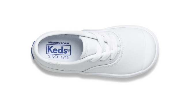 Keds White Leather