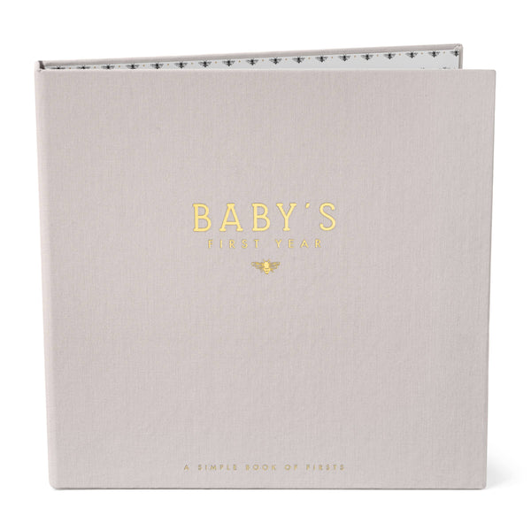 Honey Bee Luxury First Year Baby Memory Book