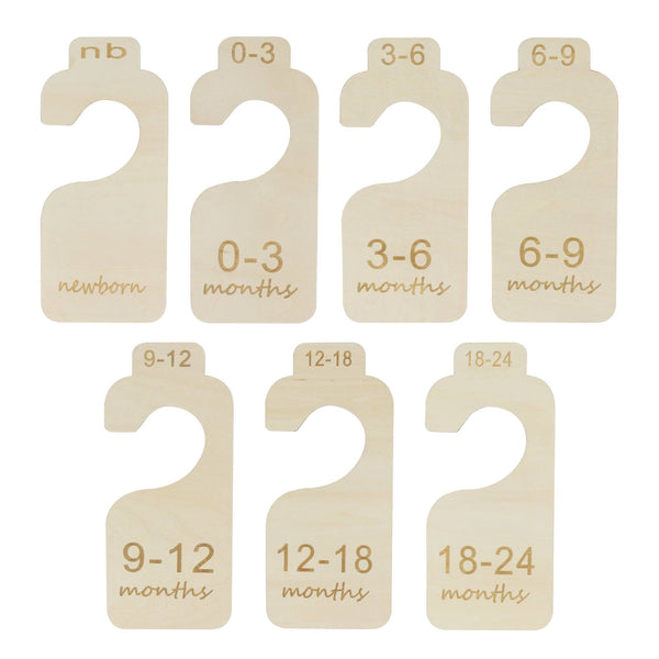 Closet Size Dividers – Newborn-24m