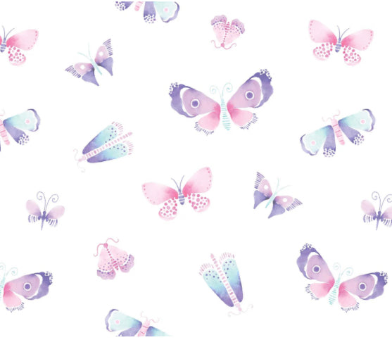 Butterfly Ruffle Footie