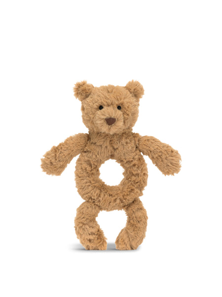 Jellycat Bartholomew Bear Ring Rattle
