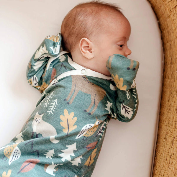 Newborn Knotted Gown - Atwood