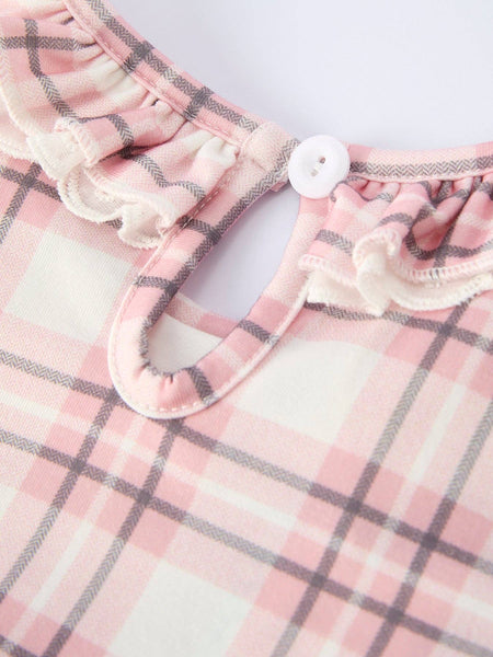 Western Horse Smocked Dress