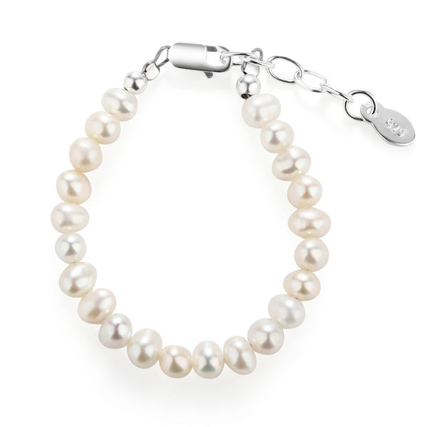Kids Sterling Silver Freshwater Pearl Bracelet
