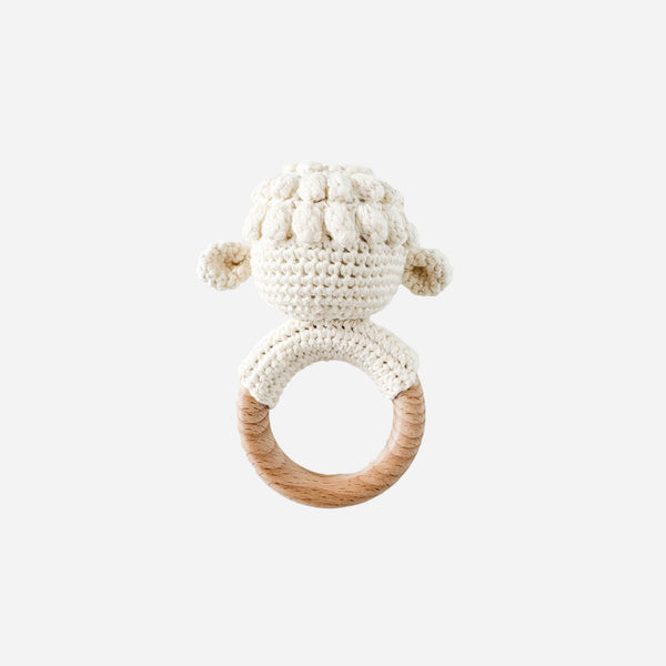 Teether Lamb Baby  Rattle