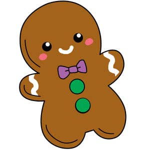 Squishable - Gingerbread Man Plush