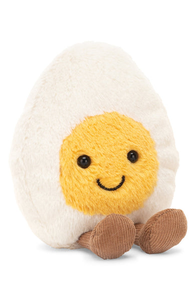 Jellycat Stuffed Animal White Yellow H14 x W8
