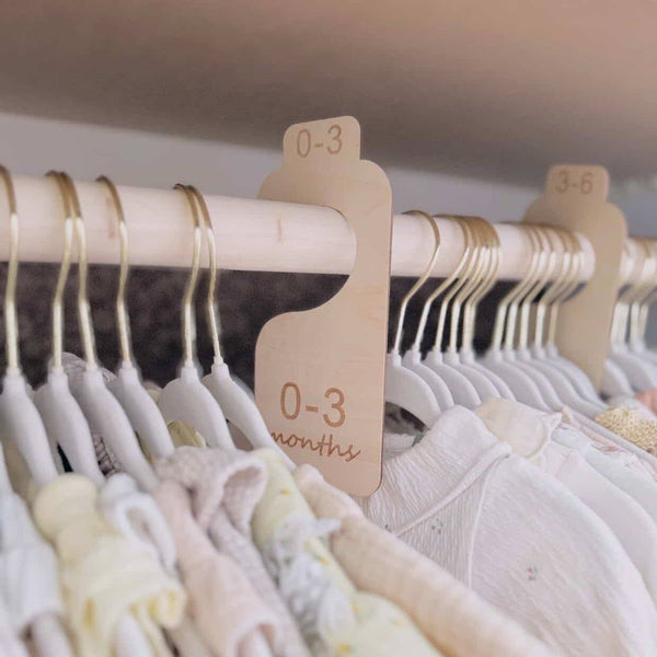 Closet Size Dividers – Newborn-24m