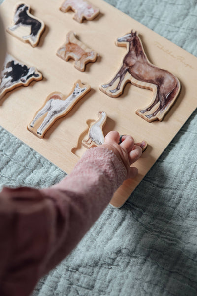 Farm Animals Wooden Puzzle