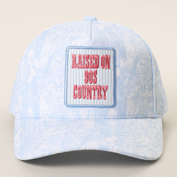 RAISED ON 90'S Camo Trucker Hat