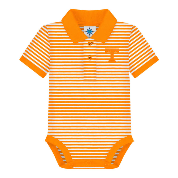 Tennessee Vols Striped Polo Bodysuit
