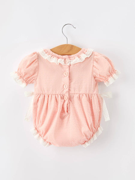 Western Horse Embroidery Romper