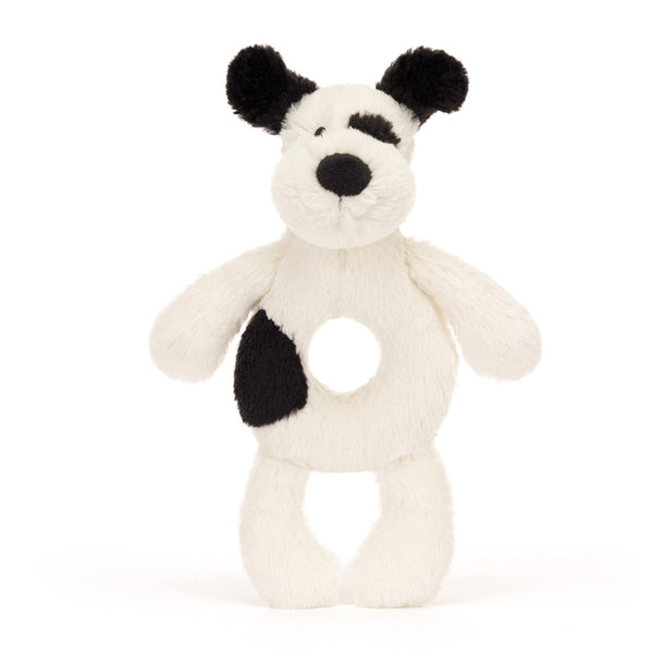 Jellycat Bashful Puppy Plush Ring Rattle - Suitable From Birth