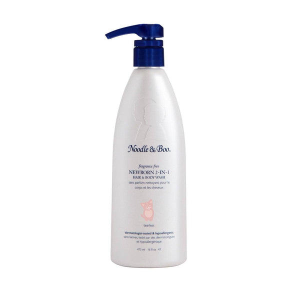 Newborn 2-in-1 Hair & Body Wash, Fragrance-Free, 16 oz