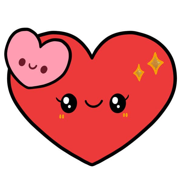 Squishable - Heart Plush