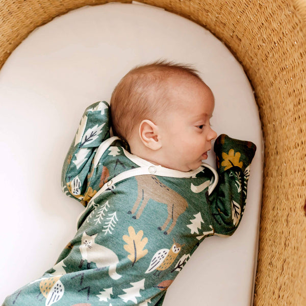 Newborn Knotted Gown - Atwood