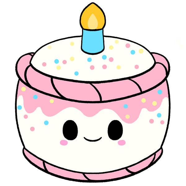 Squishable - Happy Birthday Cake Plush