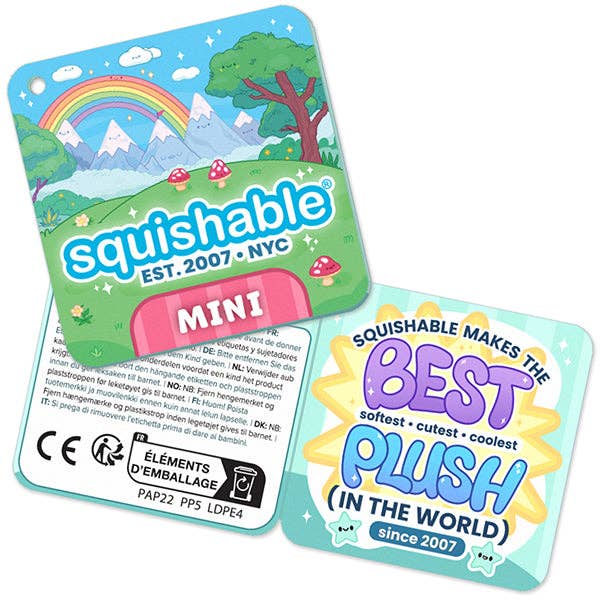 Squishable - Mini Flocked Christmas Tree Plush