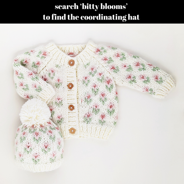 Bitty Blooms Cardigan