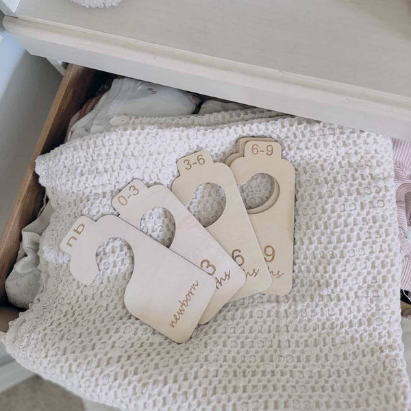 Closet Size Dividers – Newborn-24m