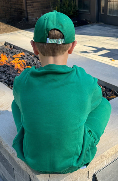Adult Santa Golf Cart Baseball Hat