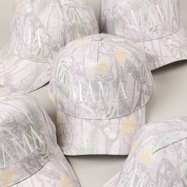 MAMA Camo Trucker Hat