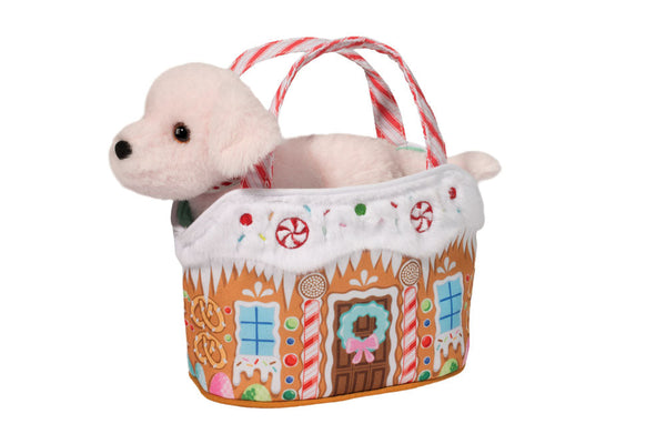 Candy Lane Pink Dog Tote
