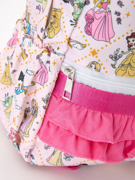Girls Backpack Ruffle Pocket Bag