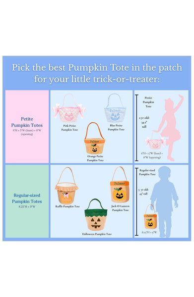 Jack-O-Lantern Halloween Pumpkin Tote