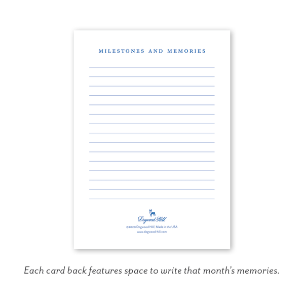Snips and Snails Milestone Cards