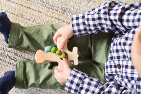 Airplane Wooden Toy