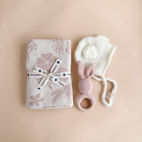 Teether Bunny Pink Rattle
