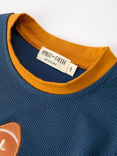 Turkey Applique L/S Shirt