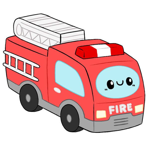 Squishable - GO! Fire Truck Plush