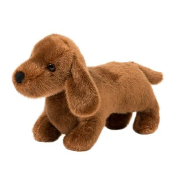Douglas Dilly the Dachshund Plush Brown Mini