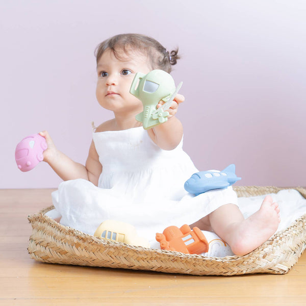 Helicopter Teether, Rattle & Bath Toy