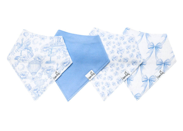 4 Pack Bandana Bibs - Vintage Carnival