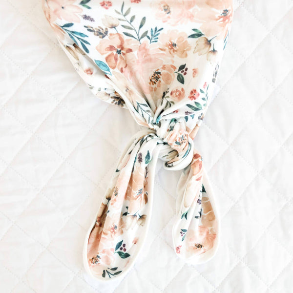 Newborn Knotted Gown - Autumn