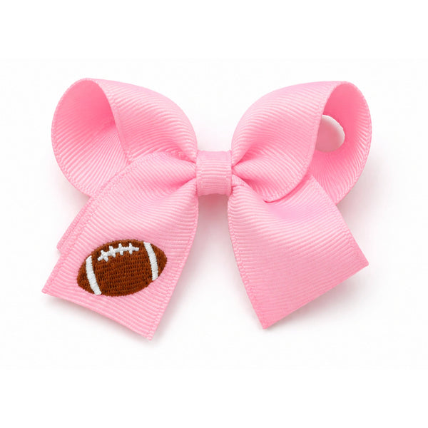 Football Hair Bow