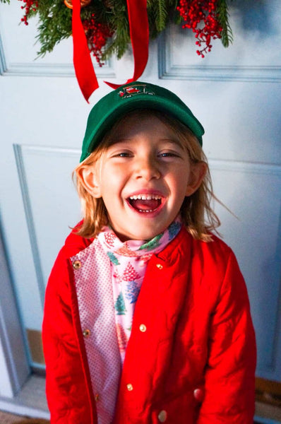 Adult Santa Golf Cart Baseball Hat