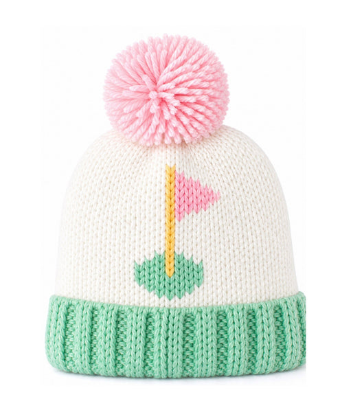 Golf Flag Bobble Hat