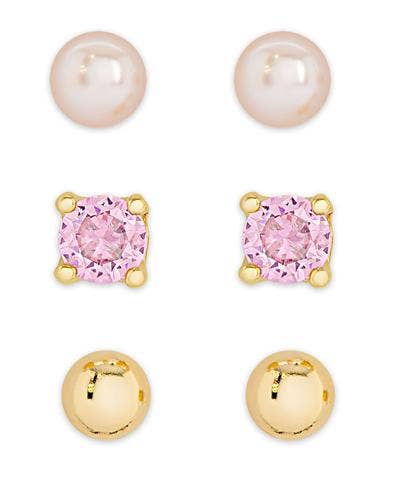 Freshwater Pearl And CZ Set