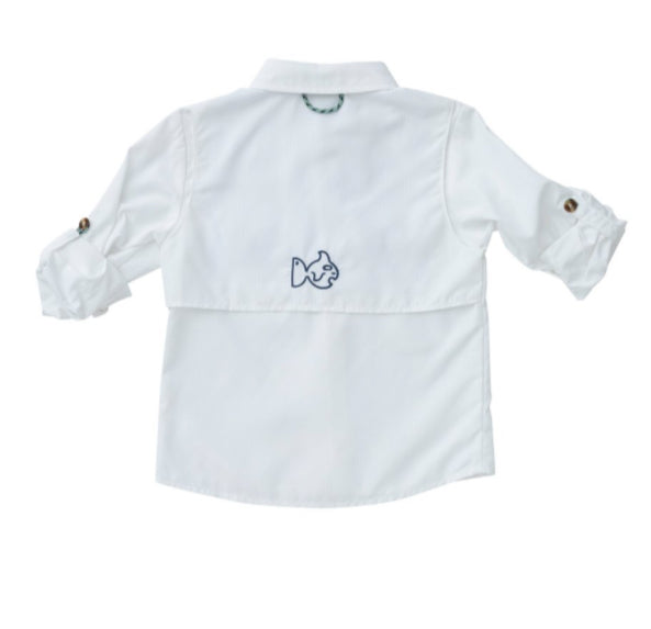 Prodoh Fishing Shirt- White