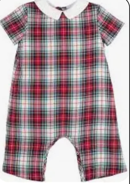 Sophie & Lucas Gingerbread Plaid