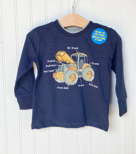Print and Applique Tractor Teeth